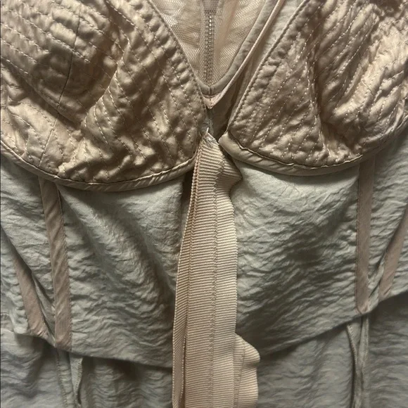 BCBGMaxAzria Beige Runway dress rare and iconic - Picture 5 of 8